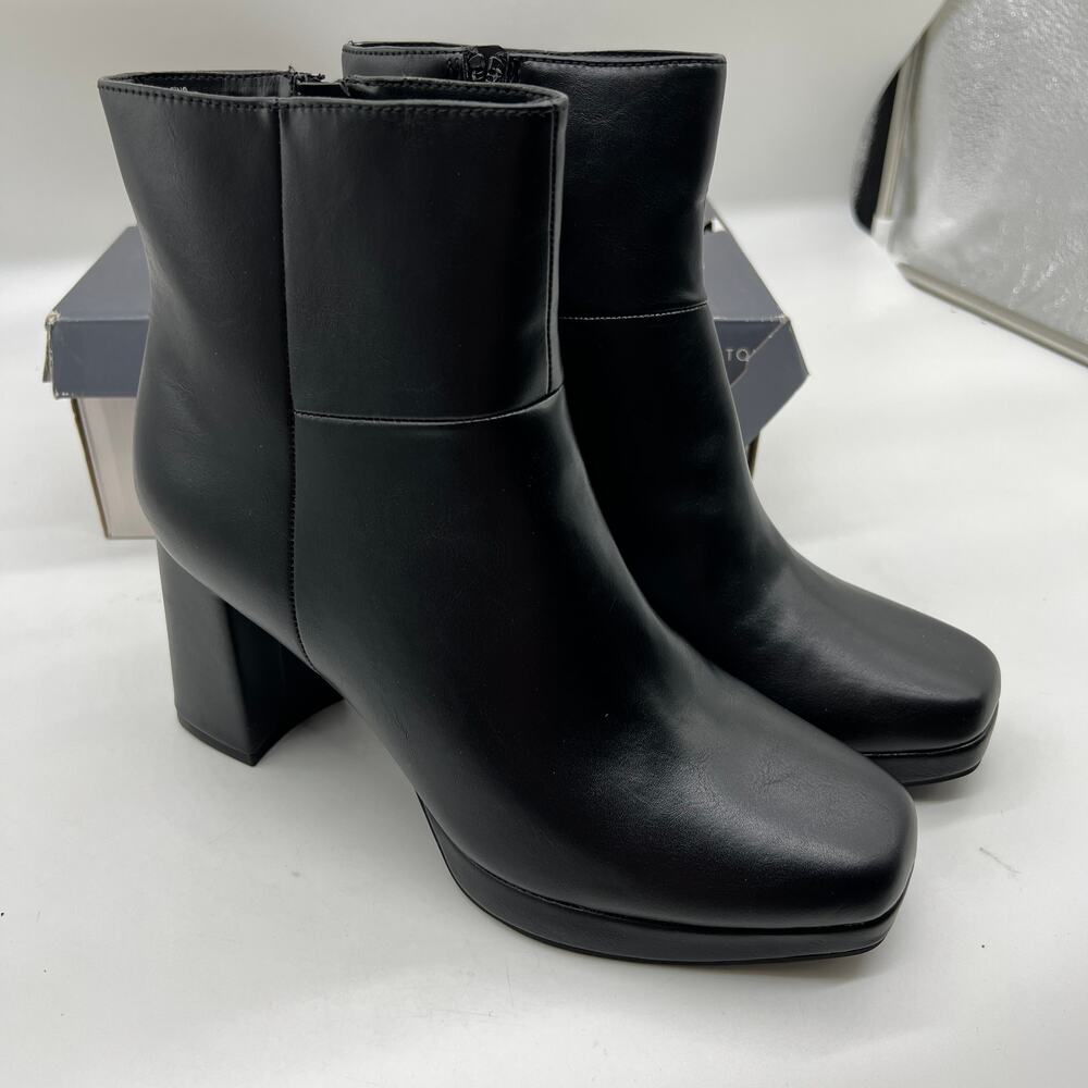 Worthington Women’s Gio Block Heel Booties Black color Size 10M